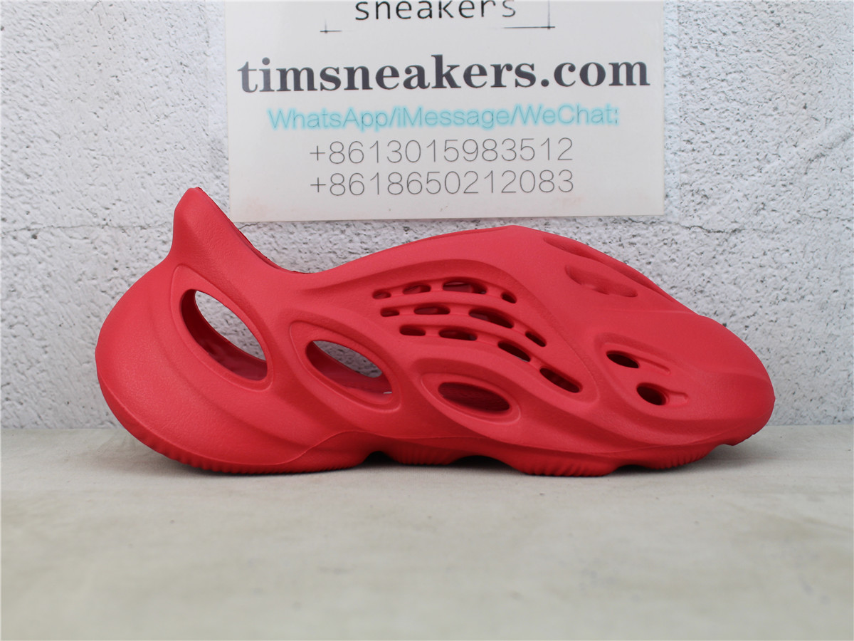 Free Shipping Yeezy Foam Runner Vermillion